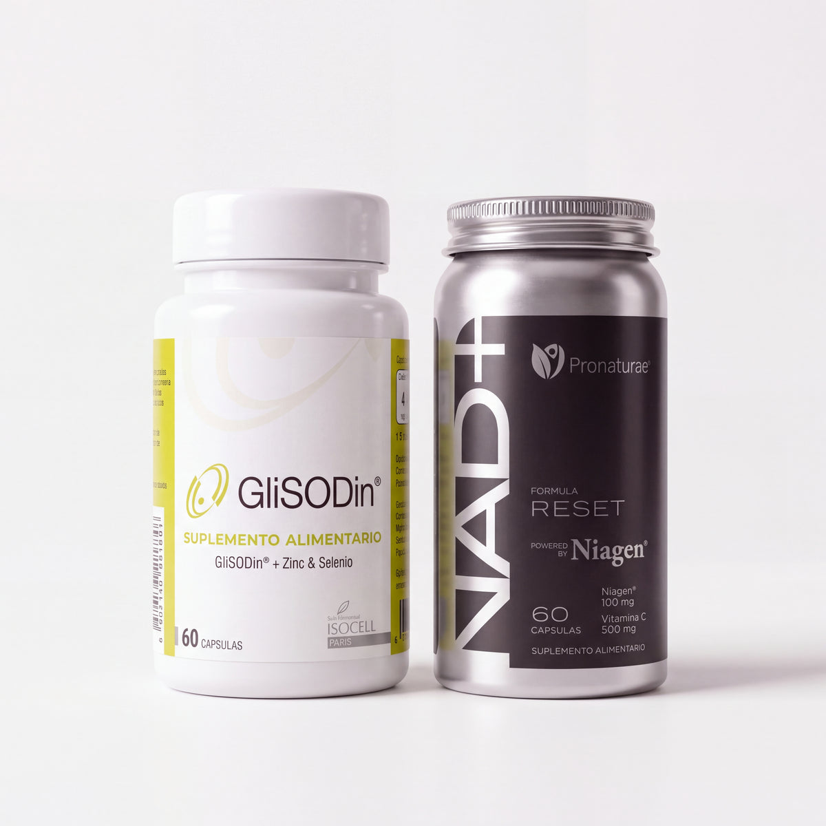 Pack GliSODin + NAD+ RESET (1+1 unidades)